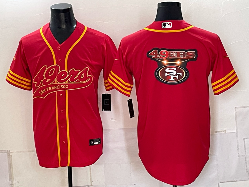 Men 2026 Nike San Francisco 49ers blank red NFL Jersey 0924001->san francisco 49ers->NFL Jersey